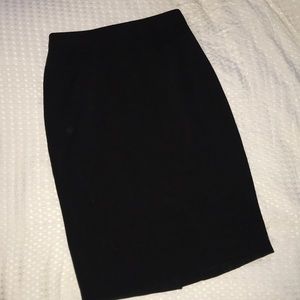 White House Black Market Black Pencil Skirt